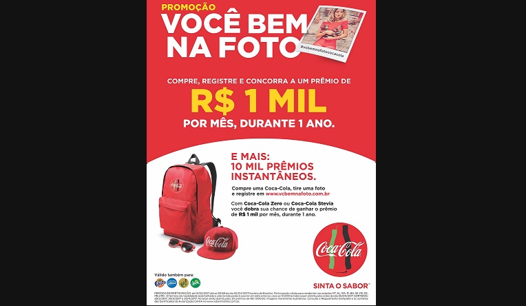 Solar Coca-Cola lança promoção “Você Bem na Foto”