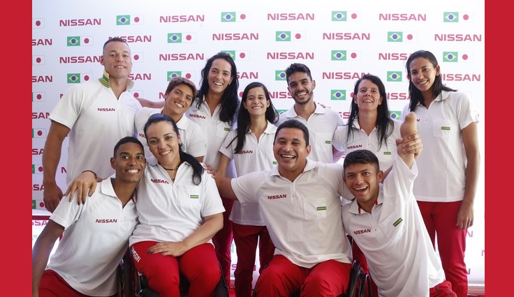 Time Nissan 2.0 é apresentado no Rio com atletas de várias modalidades