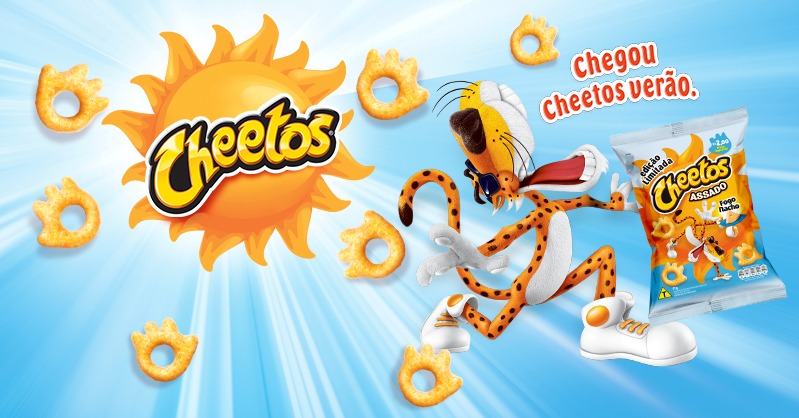 Cheetos aproveita verão para apresentar novo sabor Fogo Nacho