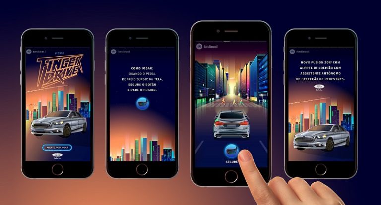Ford lança game no Instagram Stories