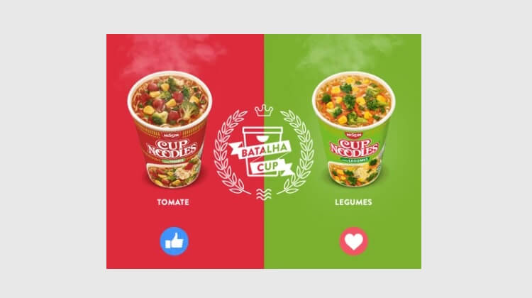 Cup Noodles abre votação para escolha de sabor que vai distribuir em três ruas de São Paulo