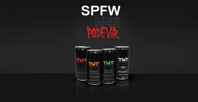 TNT Energy Drink lança latas personalizadas para São Paulo Fashion Week