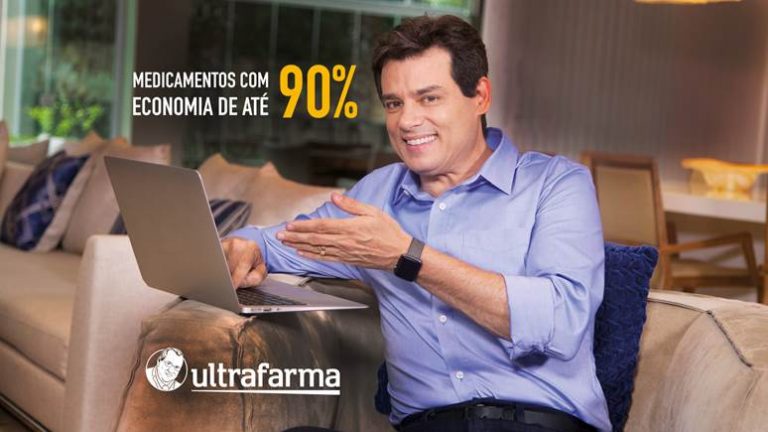 Celso Portiolli é estrela da nova campanha da Ultrafarma