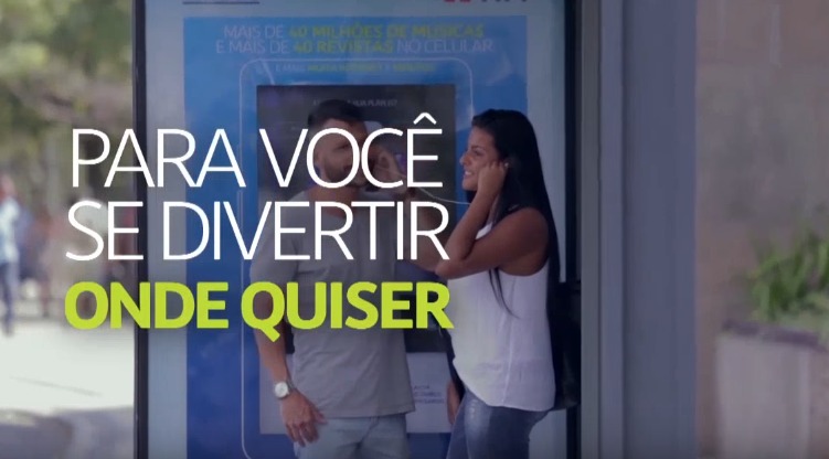 TIM oferece experiência interativa em pontos de ônibus no Rio de Janeiro e São Paulo