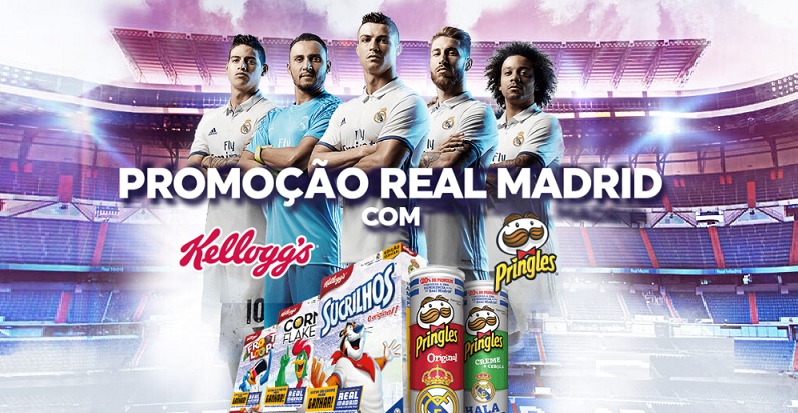 Kellogg’s e Pringles levam consumidores para conhecer o estádio do Real Madrid