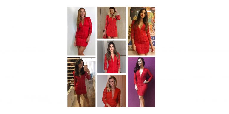 Celebridades usam o mesmo vestido em campanha publicitária para Santa Casa de São Paulo