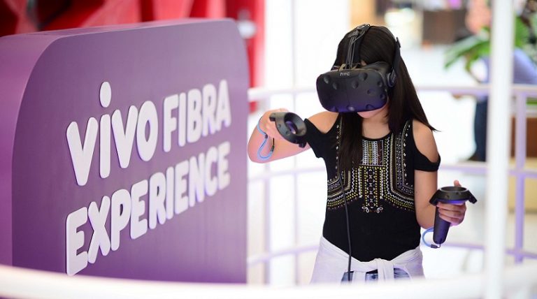 Ação de live marketing usa realidade virtual para apresentar Vivo Fibra