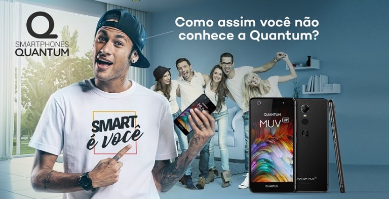 Quantum estreia campanha com Neymar