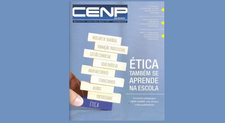 Cenp em Revista fala sobre ética na educação