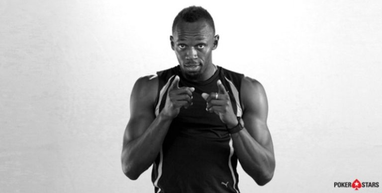 Usain Bolt é o novo embaixador do PokerStars
