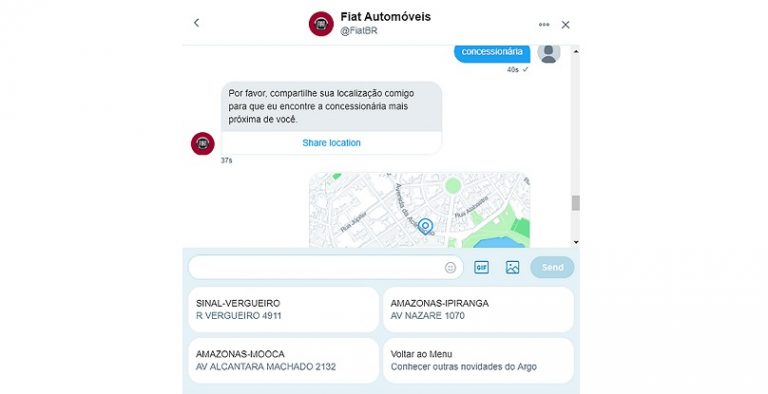 Fiat estreia ferramenta Twitter Business Solutions