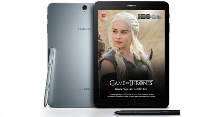 Samsung realiza ação para promover lançamento do Galaxy Tab S3