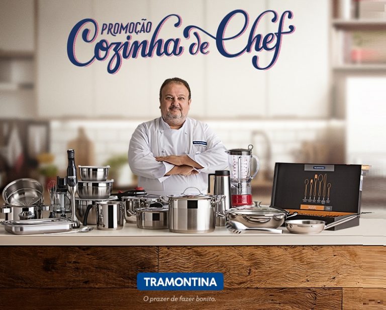 Tramontina lança promoção “Cozinha de Chef”