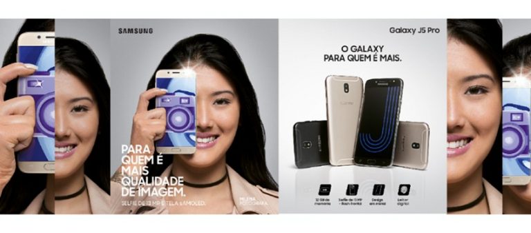 Samsung estreia campanha para família Galaxy J
