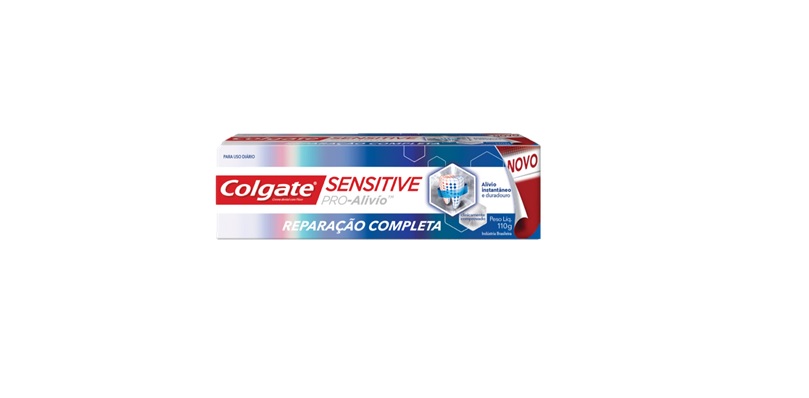 Colgate Sensitive Pro-Alívio lança creme dental ‘Reparação Completa’