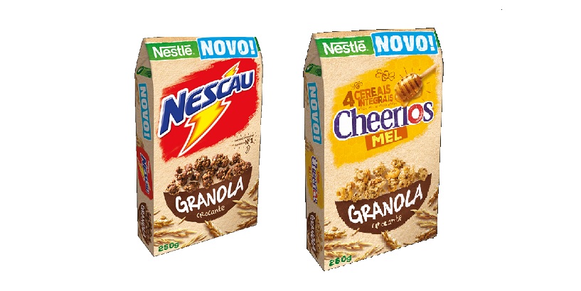Nestlé apresenta Granolas crocantes Nescau e Cheerios