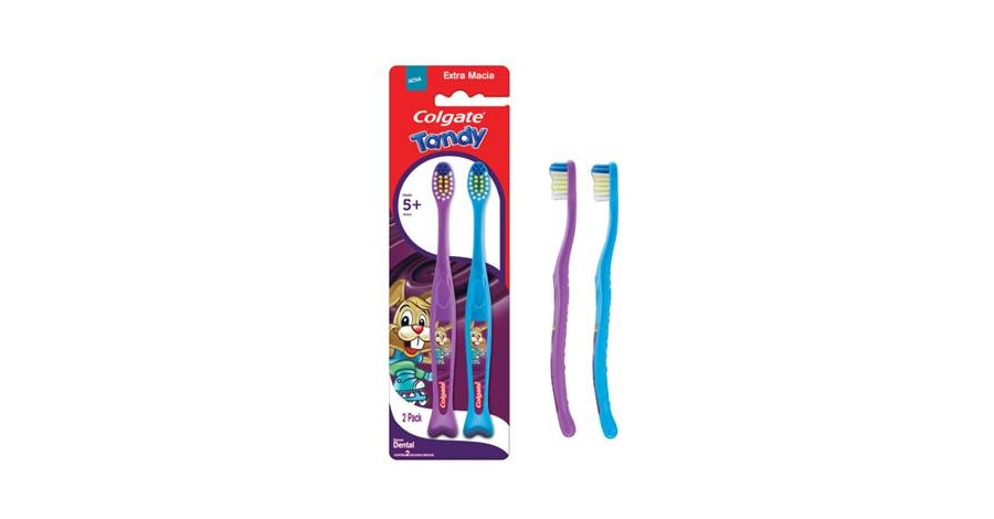 Colgate Tandy reforça a higiene dental e lança escova para os pequenos