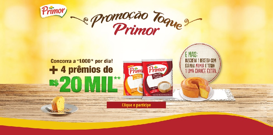 Primor anuncia promoção com prêmios diários para os consumidores