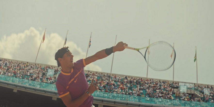 Tenista Rafael Nadal estrela nova campanha da Vivo