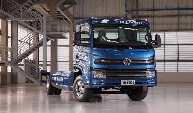 Volkswagen apresenta primeiro caminhão elétrico com ação de inteligência artificial