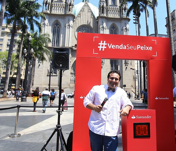 Santander lança campanha “Venda seu Peixe”, que premiará empresários