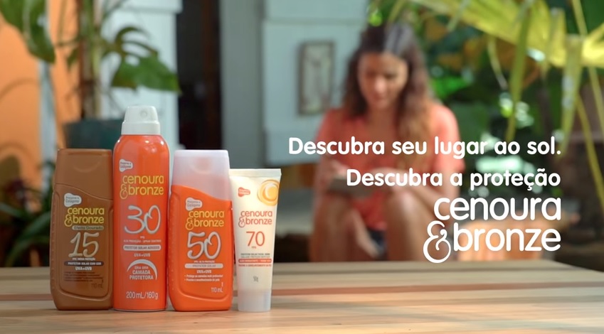 Cenoura & Bronze lança campanha e apresenta novo produto