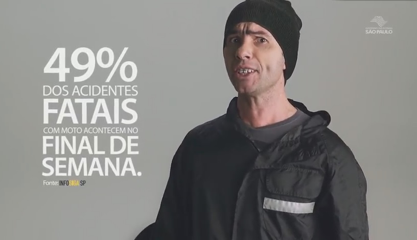 Detran-SP tem campanha estrelada pelo humorista Marcos Luque