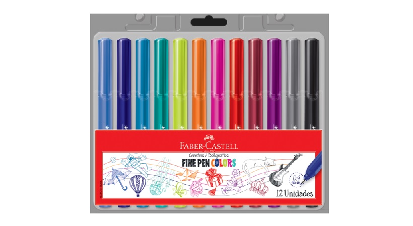 Consumidores poderão criar cores para caneta ‘Fine Pen’ da Faber-Castell