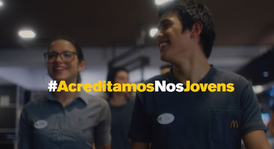 DPZ&T assina nova campanha do McDonald’s #AcreditamosNosJovens