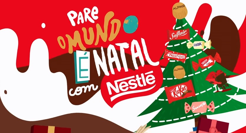 Nestlé resgata o espírito de Natal em nova campanha “Pare o Mundo”