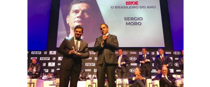 Editora Três elege Sérgio Moro como o Brasileiro do Ano