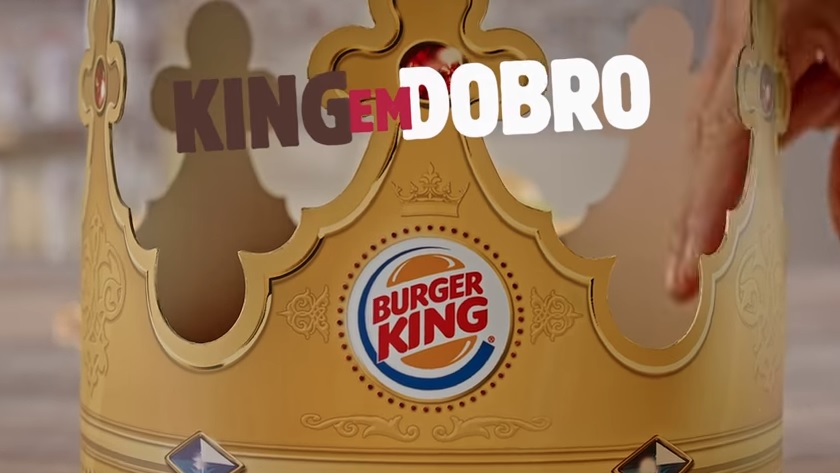 Promoção King em dobro do Burger King ganha nova campanha