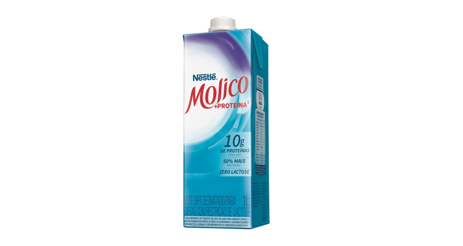 Nestlé lança Molico +Proteína na versão UHT Zero Lactose