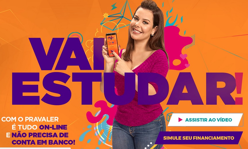 Fernanda Souza estrela campanha do crédito estudantil PRAVALER
