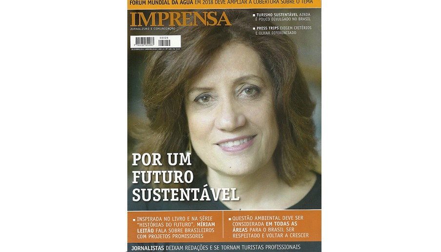Revista Imprensa entrevista a jornalista Miriam Leitão
