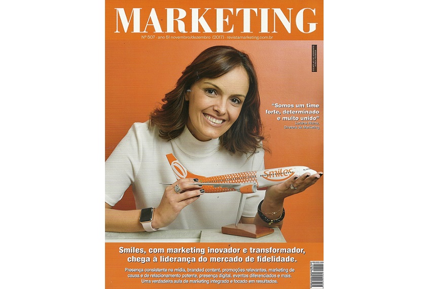 Revista Marketing destaca Smiles e seus avanços no mercado