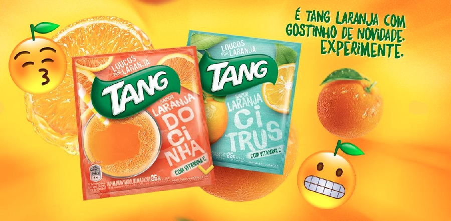 Tang apresenta nova fórmula com mais sabor de fruta