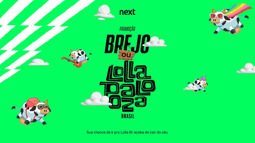 Bradesco e next criam ações promocionais para o Lollapalooza 2018