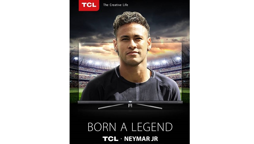 Neymar Jr é o novo embaixador global da marca TCL