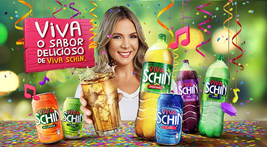 Viva Schin tem campanha estrelada por Carla Perez