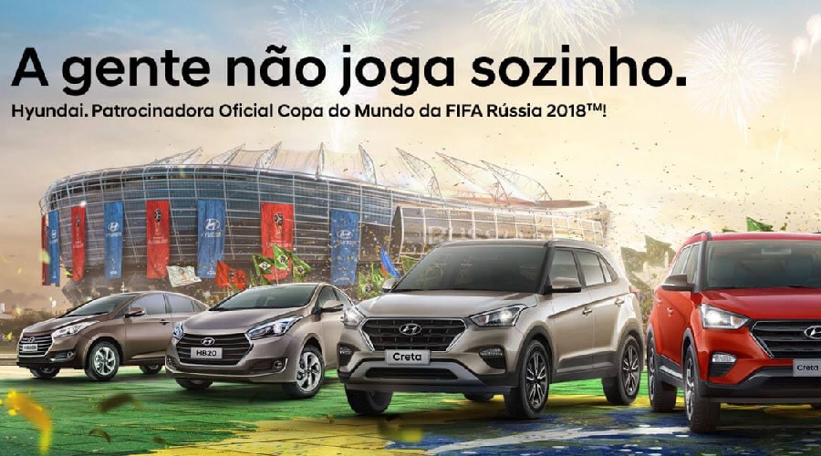 Hyundai lança primeira campanha com o tema Copa do Mundo 2018