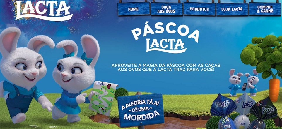 Lacta promove Caças aos Ovos nas ruas de São Paulo e na web