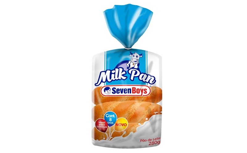Seven Boys apresenta seu novo lançamento: o pão de leite Milk Pan