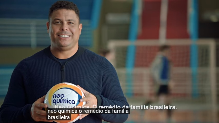 Ronaldo Fenômeno protagoniza nova campanha de Neo Química