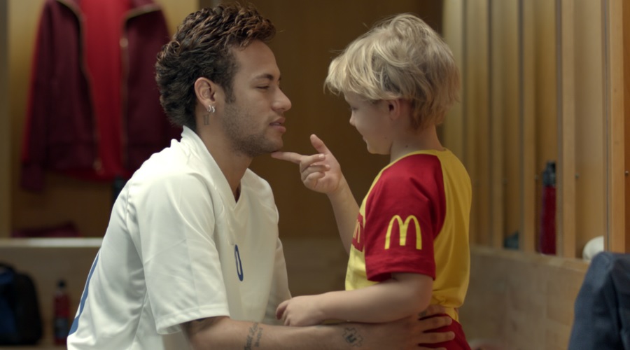 Neymar Jr. e seu filho protagonizam nova campanha do McDonald’s
