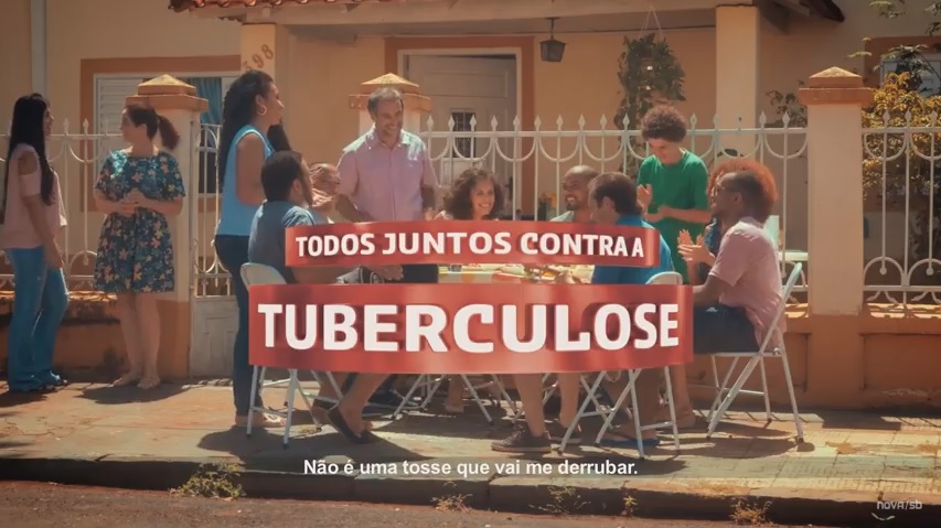 nova/sb assina campanha contra tuberculose do Ministério da Saúde