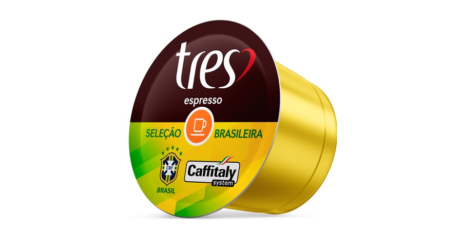 Café 3 Corações lança Espresso Seleção Brasileira pela TRES