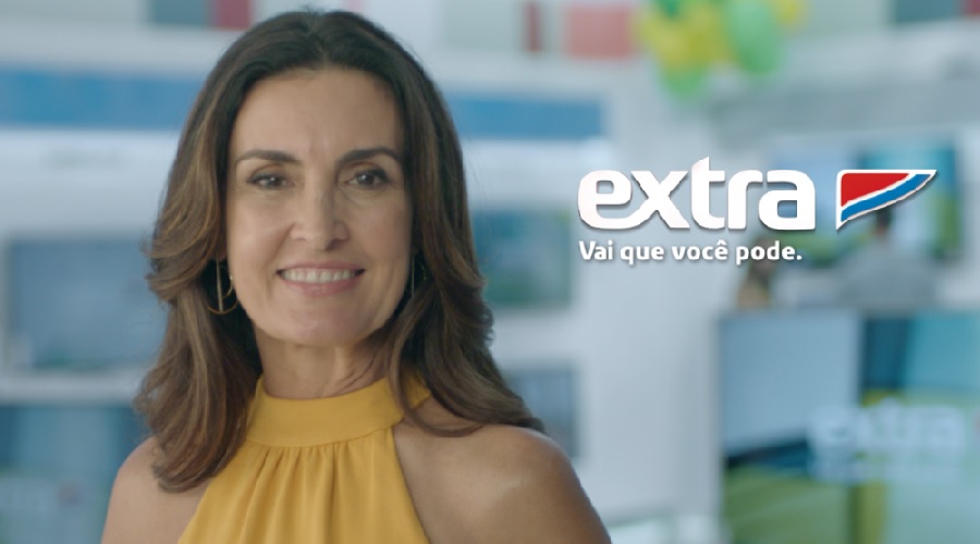 Fátima Bernardes estrela campanha de Copa do Mundo do Extra