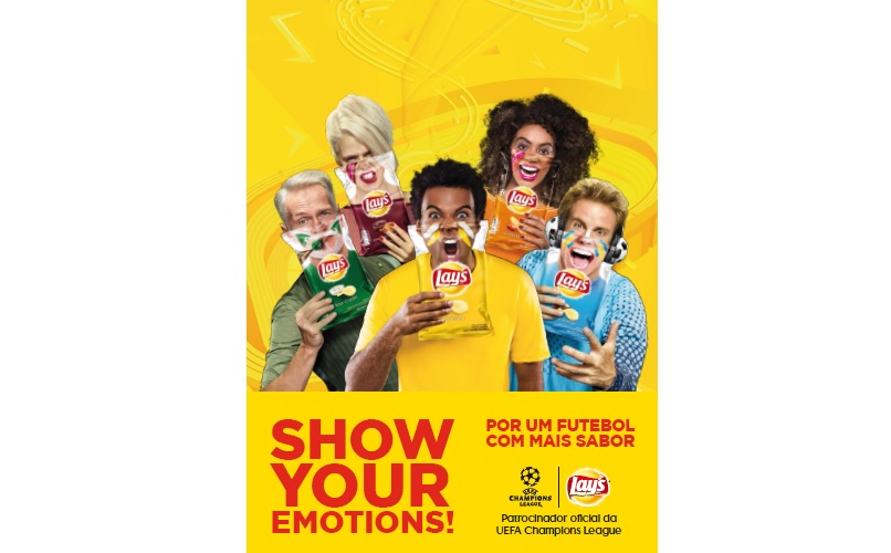 Lay’s apresenta sua nova campanha global “Show Your Emotions”