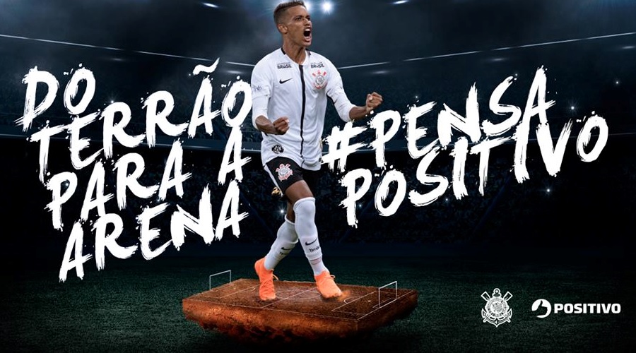 Positivo anuncia Pedrinho, do Corinthians, como novo garoto-propaganda